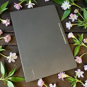 Michael Hyatt Full Focus Notebook 5 x 7" 48 Pg Planner Companion Journal Black